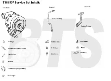 Компрессор BTS Turbo T981507